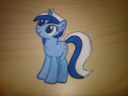 Size: 1024x768 | Tagged: safe, artist:ethepony, imported from derpibooru, minuette, pony, unicorn, embroidery, patch