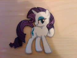 Size: 1024x768 | Tagged: safe, artist:ethepony, imported from derpibooru, rarity, embroidery, patch, solo