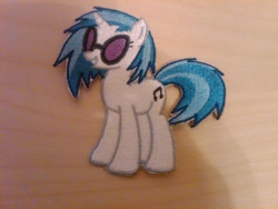 Size: 1024x768 | Tagged: safe, artist:ethepony, imported from derpibooru, dj pon-3, vinyl scratch, embroidery, patch