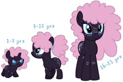 Size: 2042x1371 | Tagged: safe, artist:ivyhaze, imported from derpibooru, oc, oc only, oc:raveheart, pony, unicorn, age progression, freckles, solo