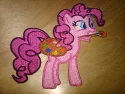 Size: 1024x768 | Tagged: safe, artist:ethepony, imported from derpibooru, pinkie pie, embroidery, patch