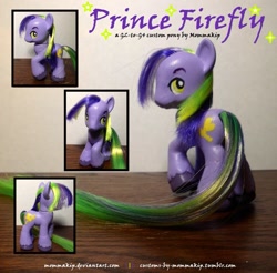 Size: 901x886 | Tagged: safe, artist:mommakip, imported from derpibooru, prince firefly, custom, customized toy, g2, g2 to g4, g4, generation leap