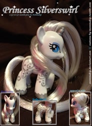 Size: 767x1041 | Tagged: safe, artist:mommakip, imported from derpibooru, princess silver swirl, custom, customized toy, g2, g2 to g4, g4, generation leap