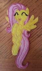 Size: 622x1058 | Tagged: safe, artist:ethepony, imported from derpibooru, fluttershy, embroidery, patch