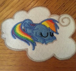 Size: 944x888 | Tagged: safe, artist:ethepony, imported from derpibooru, rainbow dash, embroidery, patch