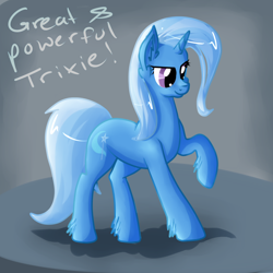 Size: 2000x2000 | Tagged: safe, artist:nat998877, imported from derpibooru, trixie, pony, unicorn, female, mare, solo