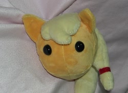 Size: 800x581 | Tagged: safe, artist:bladespark, imported from derpibooru, applejack, blob, irl, photo, plushie, solo