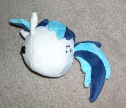 Size: 800x691 | Tagged: safe, artist:bladespark, imported from derpibooru, dj pon-3, vinyl scratch, blob, irl, photo, plushie, solo