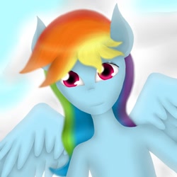 Size: 894x894 | Tagged: safe, artist:untalentedude, imported from derpibooru, rainbow dash, female, solo