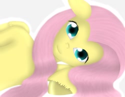 Size: 1013x788 | Tagged: safe, artist:untalentedude, imported from derpibooru, fluttershy, female, looking at you, solo, unshorn fetlocks