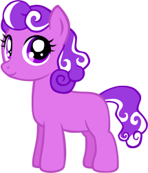 Size: 1941x2253 | Tagged: safe, artist:ludiculouspegasus, imported from derpibooru, screwball, blank flank, female, filly, headcanon, purple swirl, simple background, solo, transparent background, vector