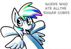Size: 1018x700 | Tagged: safe, artist:fauxsquared, imported from derpibooru, rainbow dash, animated, dialogue, female, solo, vibrating