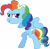 Size: 6000x5937 | Tagged: safe, artist:synch-anon, artist:twiforce, imported from derpibooru, pinkie pie, rainbow dash, absurd resolution, bipedal, female, fusion, recolor, simple background, solo, transparent background, vector