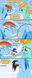 Size: 1200x2880 | Tagged: safe, artist:archive-alicorn, artist:beavernator, artist:eamon-valda, artist:fenrir connell, artist:geonine, artist:midnite99, artist:pasuri98, imported from derpibooru, lightning dust, rainbow dash, ^^, blue shell, comic, crossover, eyes closed, koopa shell, mario kart, mario kart wii, super mario bros., vector