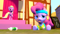 Size: 1280x720 | Tagged: safe, artist:astraljumpjet, imported from derpibooru, lily, lily valley, pinkie pie, 3d, gmod