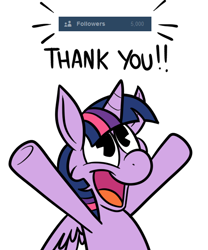 Size: 500x600 | Tagged: safe, artist:karpet-shark, imported from derpibooru, twilight sparkle, alicorn, pony, twily-daily, female, mare, solo, tumblr, twilight sparkle (alicorn)