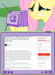 Size: 1000x1350 | Tagged: safe, imported from derpibooru, fluttershy, exploitable meme, fluttercry, meme, obligatory pony, petition, tv meme