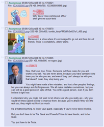 Size: 500x613 | Tagged: safe, imported from derpibooru, trixie, /mlp/, 4chan, 4chan screencap, feels, mister rogers, mister rogers' neighborhood