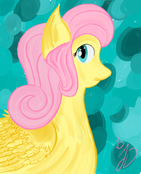 Size: 1950x2400 | Tagged: safe, artist:mythicaljazz, imported from derpibooru, fluttershy, female, solo