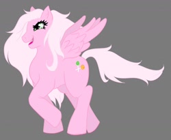 Size: 1876x1535 | Tagged: safe, artist:melinda chovexani, imported from derpibooru, oc, oc only, pegasus, pony, lollipop, pink, solo