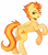 Size: 8410x9500 | Tagged: safe, artist:sagegami, artist:spittfireart, imported from derpibooru, spitfire, pegasus, pony, absurd resolution, butt, female, plot, rearing, simple background, slim, solo, transparent background, underhoof, vector