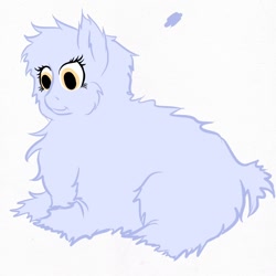 Size: 1000x1000 | Tagged: safe, artist:melinda chovexani, imported from derpibooru, earth pony, pony, cute, fluffy, solo