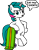 Size: 880x1117 | Tagged: safe, artist:hirake! pony key, imported from derpibooru, gusty, pony, akbar, bart simpson, bipedal, female, font, g1, g1 to g4, g4, generation leap, nancy cartwright, skateboard, solo, the simpsons, voice actor joke
