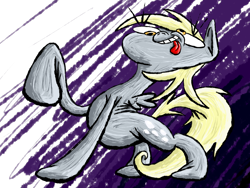 Size: 1600x1200 | Tagged: safe, artist:nocturnalmeteor, imported from derpibooru, derpy hooves, pegasus, pony, female, mare, solo