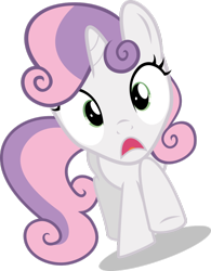 Size: 790x1011 | Tagged: dead source, safe, artist:medio-cre, imported from derpibooru, sweetie belle, .svg available, female, simple background, solo, transparent background, vector