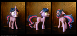 Size: 1024x485 | Tagged: safe, artist:clawed-nyasu, imported from derpibooru, twilight sparkle, irl, photo, sculpture, twilight snapple