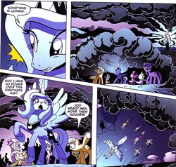 Size: 500x476 | Tagged: safe, idw, imported from derpibooru, princess luna, spoiler:comic, comic, nightmare, s1 luna