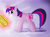 Size: 3000x2200 | Tagged: safe, artist:goina, imported from derpibooru, twilight sparkle, book, female, smiling, solo