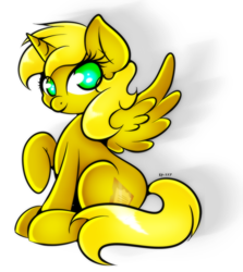 Size: 1068x1200 | Tagged: safe, artist:ep-777, imported from derpibooru, oc, oc only, oc:ticket, alicorn, pony, alicorn oc, solo