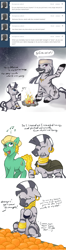 Size: 644x2458 | Tagged: safe, artist:halley-valentine, artist:hobbes-maxwell, imported from derpibooru, zecora, oc, zebra, ask zecora, ask, bard, orange, tumblr