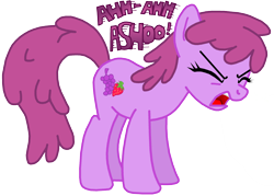 Size: 3150x2250 | Tagged: safe, artist:masterxtreme, imported from derpibooru, berry punch, berryshine, background pony, female, fetish, sneezing, sneezing fetish, solo, spray