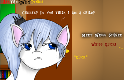 Size: 1152x744 | Tagged: artist needed, safe, imported from derpibooru, pony, ponified, rwby, solo, weiss schnee