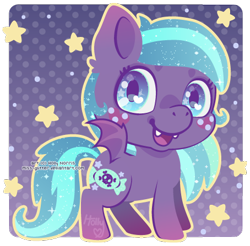 Size: 454x447 | Tagged: safe, artist:miss-glitter, imported from derpibooru, oc, oc only, bat pony, pony, blushing, female, freckles, mare, solo, spooky sweets