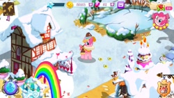 Size: 1136x640 | Tagged: safe, imported from derpibooru, chancellor puddinghead, pinkie pie, female, gameloft, solo