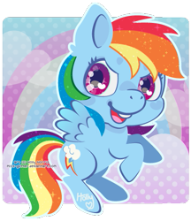 Size: 433x502 | Tagged: safe, artist:miss-glitter, imported from derpibooru, rainbow dash, pegasus, pony, chibi, female, mare, open mouth, outline, signature, simple background, solo, transparent background