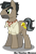 Size: 1024x1522 | Tagged: safe, artist:vector-brony, imported from derpibooru, doctor caballeron, earth pony, pony, male, simple background, solo, stallion, transparent background, vector