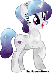 Size: 3107x4385 | Tagged: safe, artist:vector-brony, imported from derpibooru, oc, oc only, crystal pony, pony, female, mare, simple background, solo, transparent background, vector