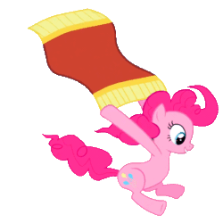 Size: 780x781 | Tagged: safe, imported from derpibooru, pinkie pie, daring don't, animated, carpet, female, simple background, sliding, solo, transparent background