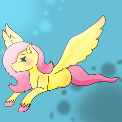 Size: 1000x1000 | Tagged: safe, artist:navybud, imported from derpibooru, fluttershy, female, hooves, solo, unshorn fetlocks