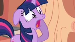 Size: 960x540 | Tagged: safe, imported from derpibooru, screencap, twilight sparkle, it's about time, female, gasp, solo