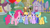 Size: 960x540 | Tagged: safe, imported from derpibooru, screencap, aura (character), cloud kicker, dinky hooves, doctor whooves, liza doolots, meadow song, minuette, petunia, pinkie pie, sea swirl, seafoam, spring melody, sprinkle medley, sunshower raindrops, time turner, tootsie flute, it's about time, aura (g4), balloon, floating, group, then watch her balloons lift her up to the sky