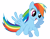 Size: 6500x5054 | Tagged: dead source, safe, artist:chubble-munch, imported from derpibooru, rainbow dash, absurd resolution, female, simple background, solo, transparent background, vector