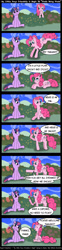 Size: 750x3030 | Tagged: safe, artist:scyphi, imported from derpibooru, pinkie pie, twilight sparkle, comic, cupcake, i'm a little teapot