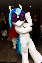 Size: 1365x2048 | Tagged: safe, imported from derpibooru, dj pon-3, vinyl scratch, human, cosplay, fursuit, irl, irl human, photo