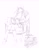 Size: 2400x3100 | Tagged: safe, artist:rurucreations, artist:rurutia8, imported from derpibooru, twilight sparkle, human, book, female, humanized, lineart, monochrome, solo