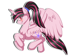 Size: 2000x1500 | Tagged: safe, artist:pastelflakes, imported from derpibooru, oc, oc only, alicorn, pony, alicorn oc, solo